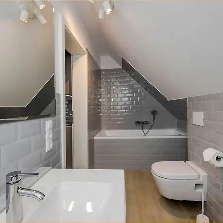 公寓 Ahlbeck Remise Ystad 2 塞巴特黑灵斯多夫